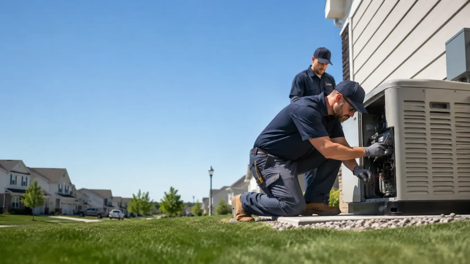 Generator Installation in Nerstrand, MN
